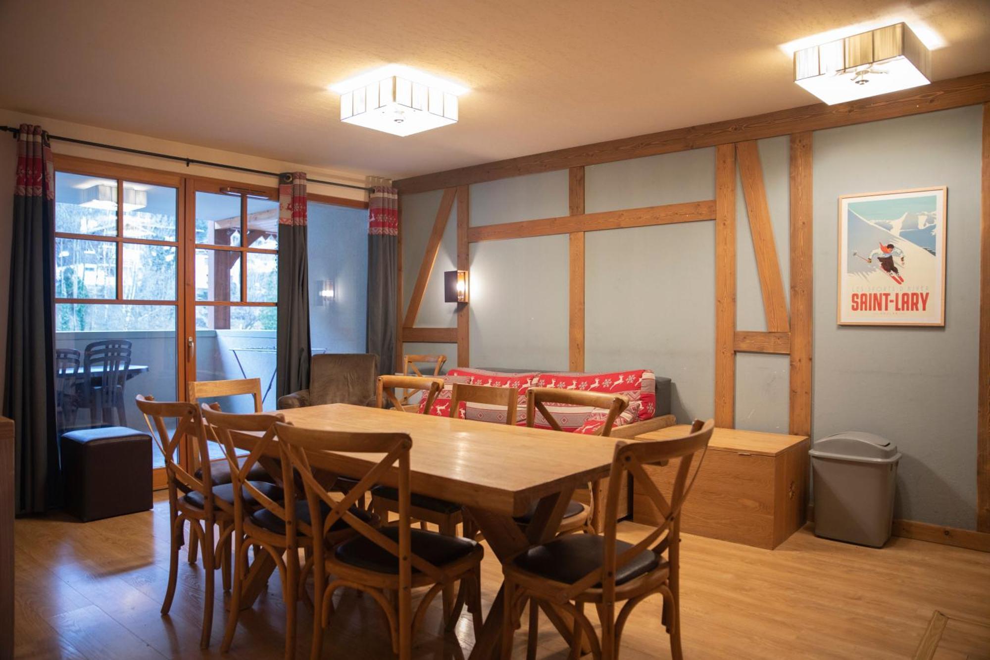Apparts Au Coeur De St-Lary - Piscine Chauffee Et Sauna 圣拉里苏朗 外观 照片